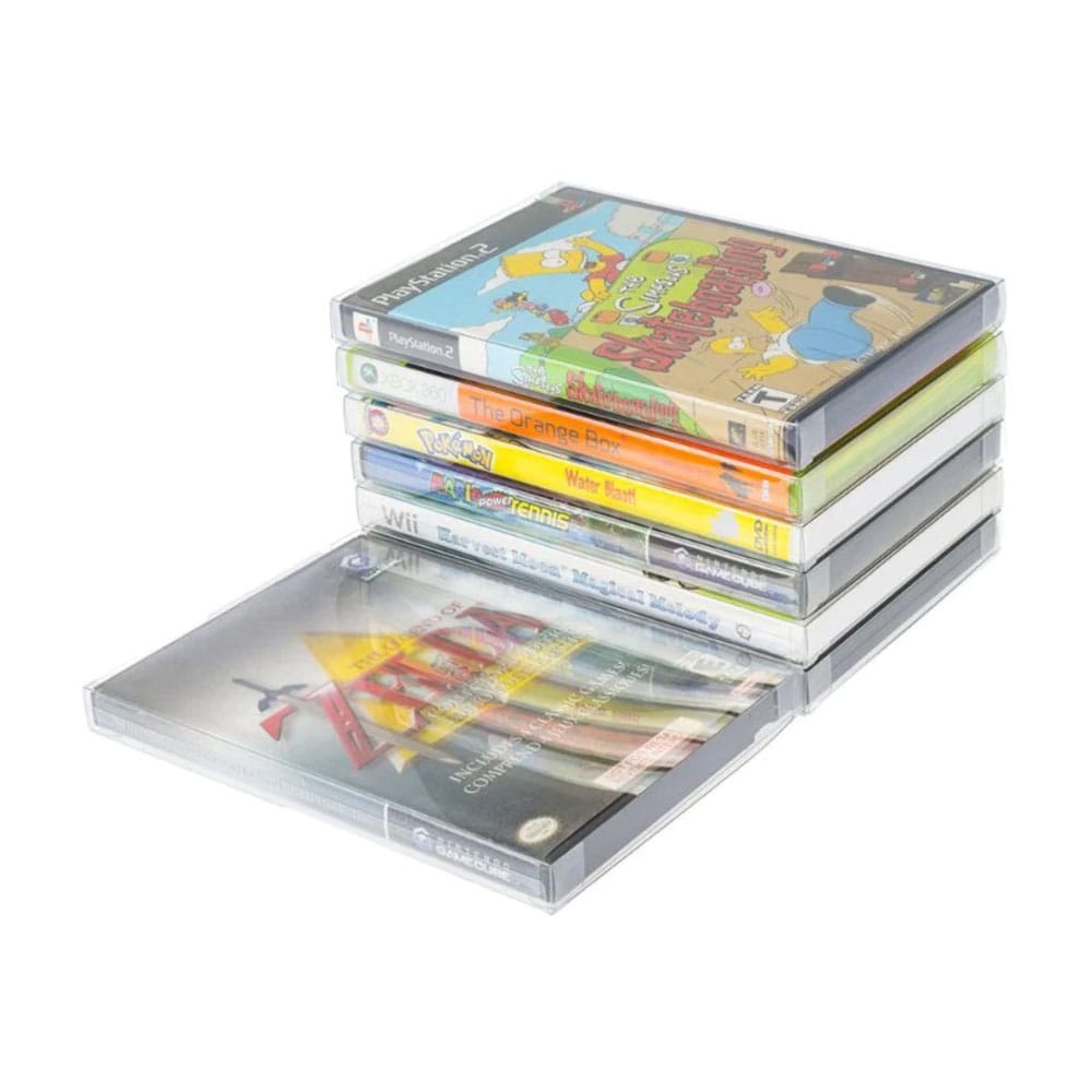 PET Gehäuse 25er-Pack für Gamecube/XBOX360/WII/PS2/DVD Image 2