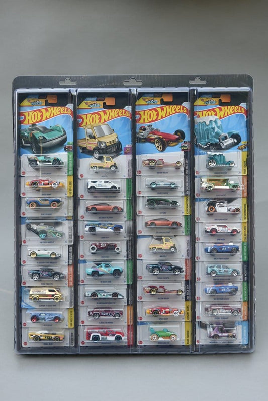 Evoretro Wand-Display für 32 verpackte Diecast-Autos 3er-Pack Image 1