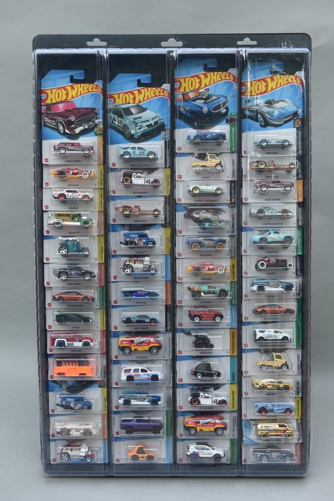 Evoretro Wand-Display für 48 verpackte Diecast-Autos 3er-Pack Image 1
