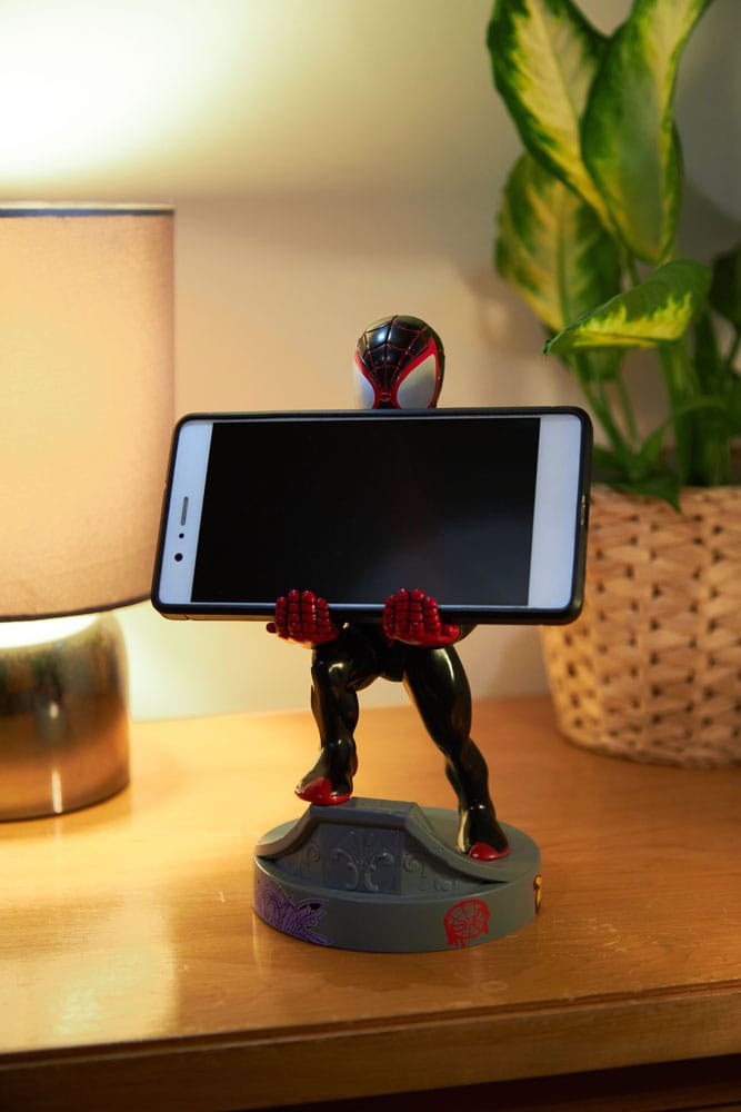Spider-Man Cable Guys Lade-Halter Miles Morales 20 cm Image 2