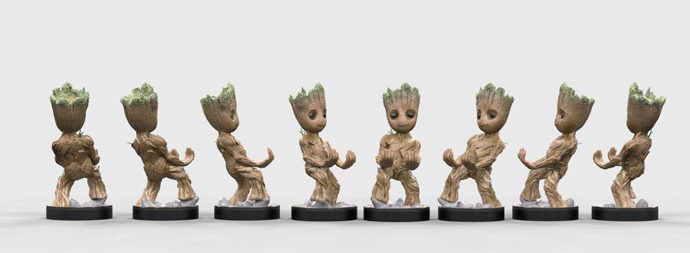 Marvel Cable Guys Lade-Halter Baby Groot 20 cm Image 9