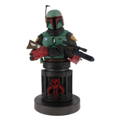 Star Wars Cable Guys Lade-Halter Boba Fett 2021 20 cm Image 1