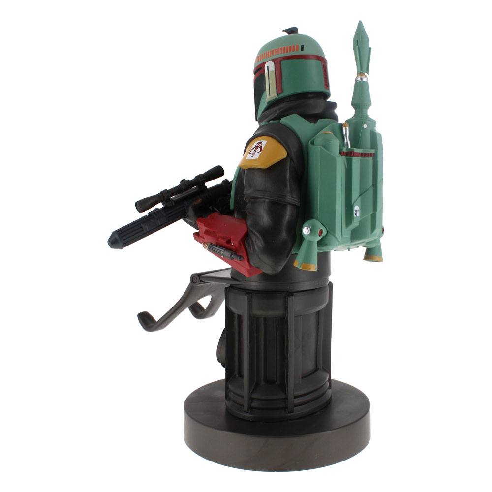 Star Wars Cable Guys Lade-Halter Boba Fett 2021 20 cm Image 5