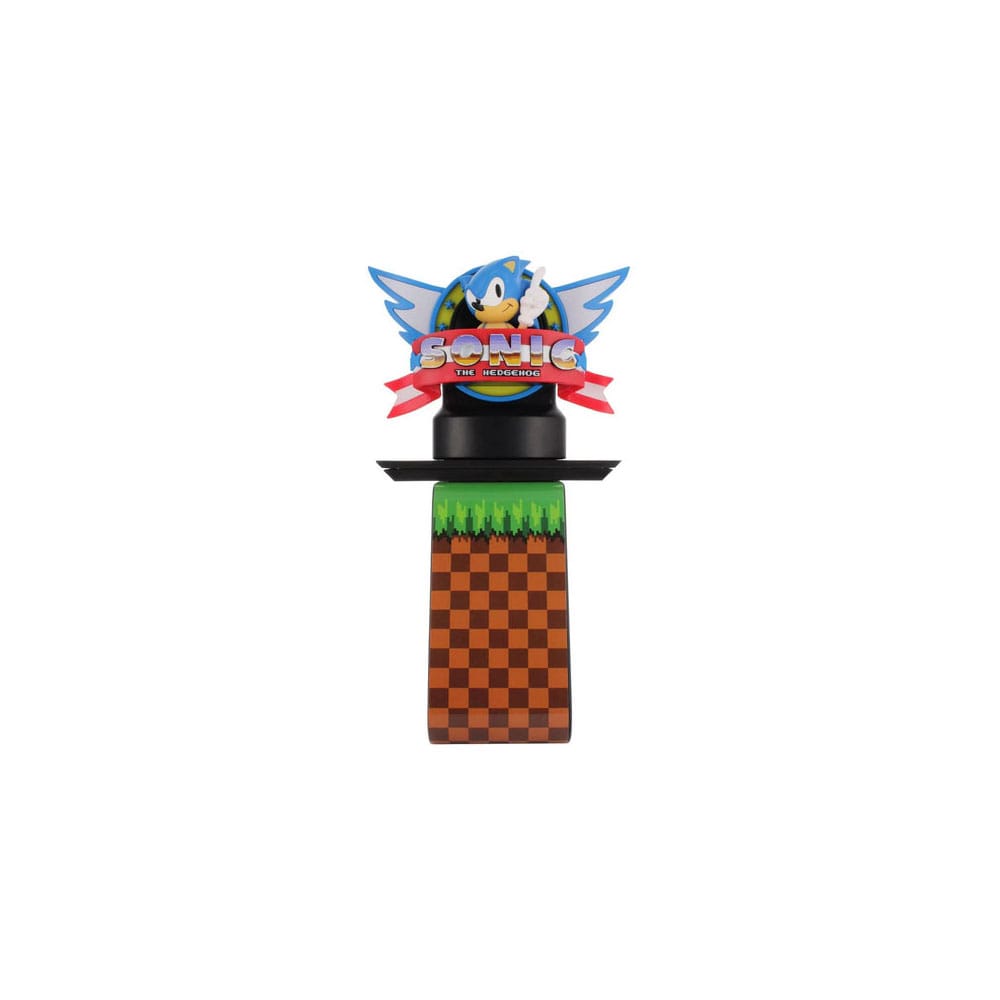 Sonic The Hedgehog Cably Guys Ikons Lade-Halter mit Leuchtfunktion Logo 20 cm Image 3