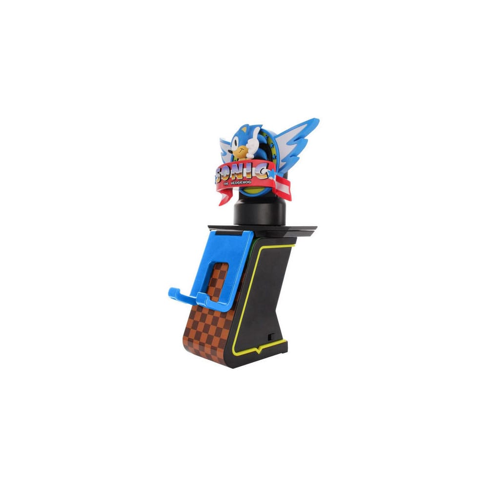 Sonic The Hedgehog Cably Guys Ikons Lade-Halter mit Leuchtfunktion Logo 20 cm Image 4