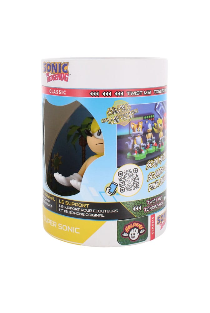 Sonic The Hedgehog Holdems Mini-Halter Super Sonic 10 cm Image 6