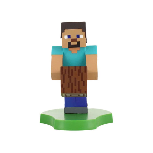 Minecraft Cable Guys Mini Lade-Halter  Steve Guys Holdems 11cm Image 1