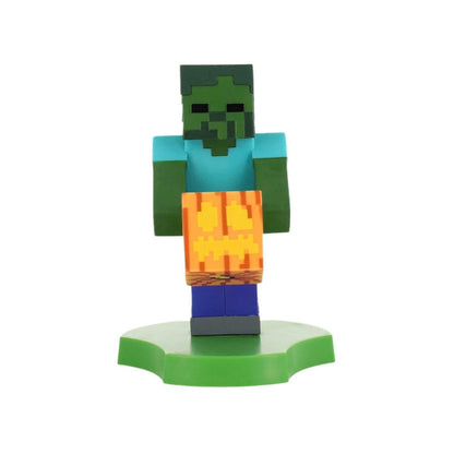 Minecraft Cable Guys Mini Lade-Halter Zombie Holdems 11cm Image 1