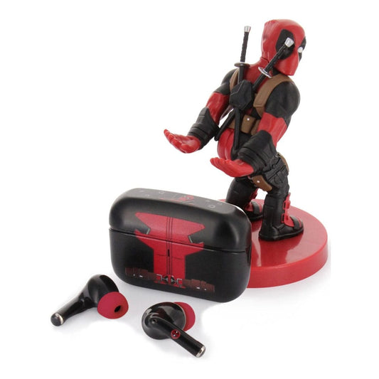 Marvel Holdems Mini-Halter & Kabellose Kopfhörer Deadpool mit TWS Buds Pro 10 cm Image 1