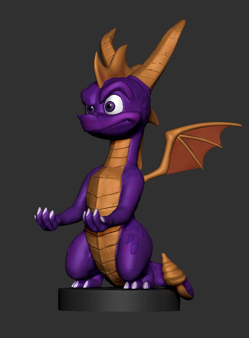 Spyro the Dragon Cable Guys Lade-Halter Spyro 20 cm Image 4