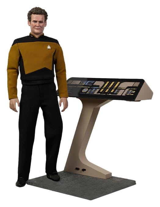 Star Trek: Das nächste Jahrhundert Actionfigur 1/6 Chief Miles O'Brien with Transporter Console 30 cm Image 1