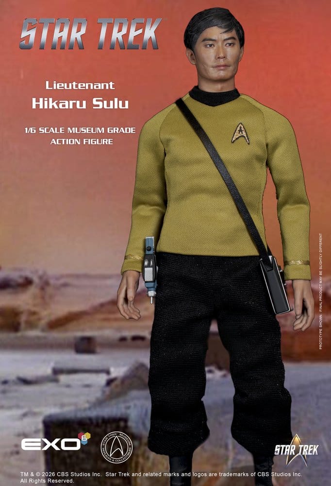 Star Trek: Die Original-Serie Actionfigur 1/6 Lt. Sulu 30 cm Image 2