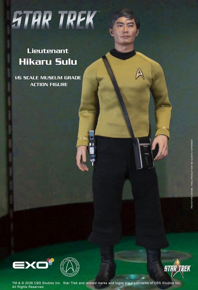 Star Trek: Die Original-Serie Actionfigur 1/6 Lt. Sulu 30 cm Image 3