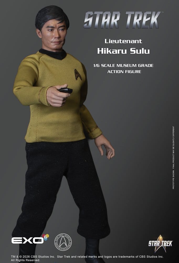Star Trek: Die Original-Serie Actionfigur 1/6 Lt. Sulu 30 cm Image 7
