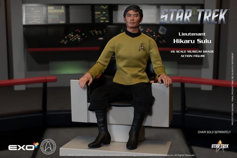 Star Trek: Die Original-Serie Actionfigur 1/6 Lt. Sulu 30 cm Image 10