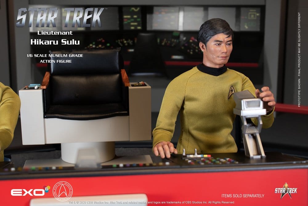 Star Trek: Die Original-Serie Actionfigur 1/6 Lt. Sulu 30 cm Image 12
