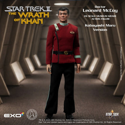 Star Trek II: Der Zorn des Khan Actionfigur 1/6 Dr. Leonard McCoy Kobayashi Maru Version 30 cm Image 3