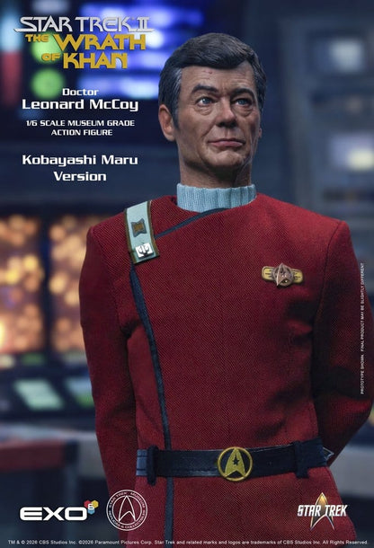 Star Trek II: Der Zorn des Khan Actionfigur 1/6 Dr. Leonard McCoy Kobayashi Maru Version 30 cm Image 6