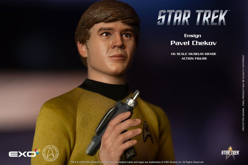 Star Trek: Die Original-Serie Actionfigur 1/6 Ensign Pavel Chekov 30 cm Image 8