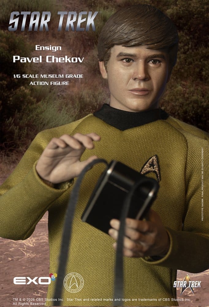 Star Trek: Die Original-Serie Actionfigur 1/6 Ensign Pavel Chekov 30 cm Image 11