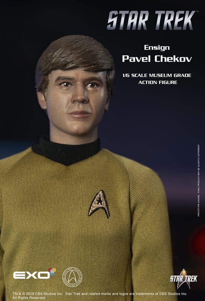Star Trek: Die Original-Serie Actionfigur 1/6 Ensign Pavel Chekov 30 cm Image 18