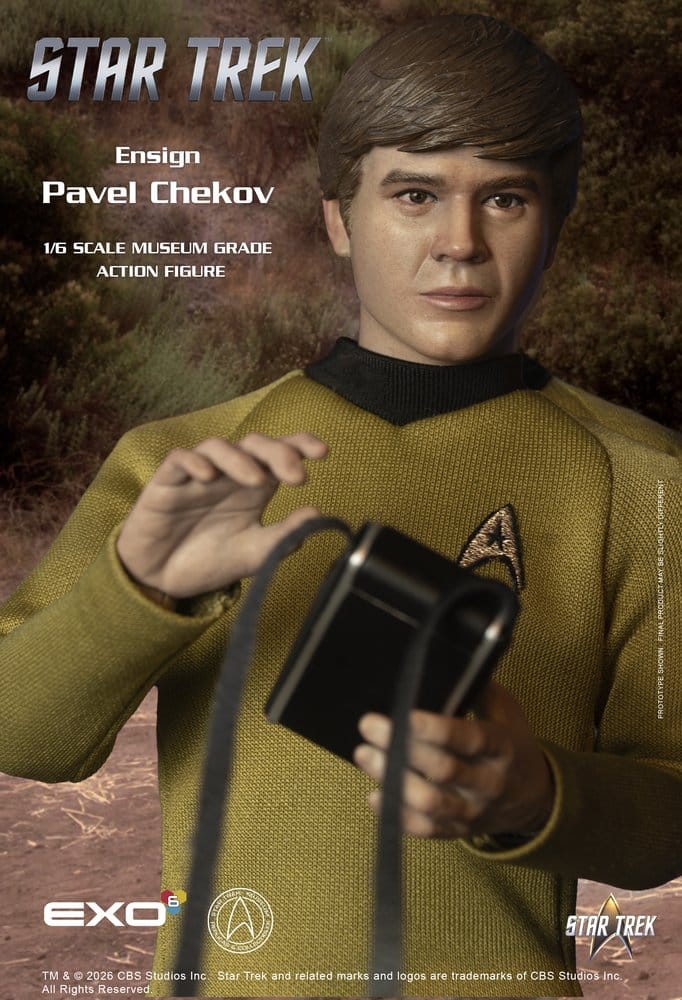Star Trek: Die Original-Serie Actionfigur 1/6 Ensign Pavel Chekov 30 cm Image 23