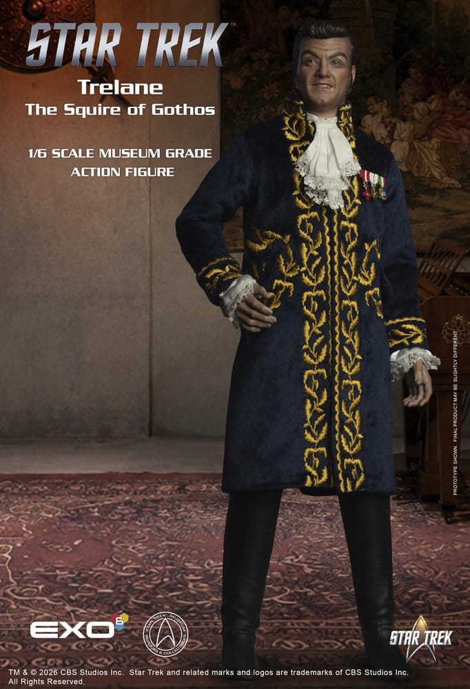 Raumschiff Enterprise Actionfigur 1/6 Trelane, The Squire of Gothos 29 cm Image 5