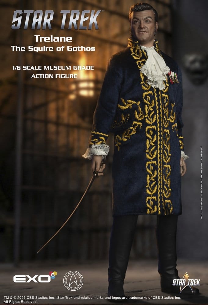 Raumschiff Enterprise Actionfigur 1/6 Trelane, The Squire of Gothos 29 cm Image 8