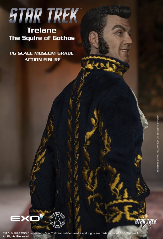 Raumschiff Enterprise Actionfigur 1/6 Trelane, The Squire of Gothos 29 cm Image 9