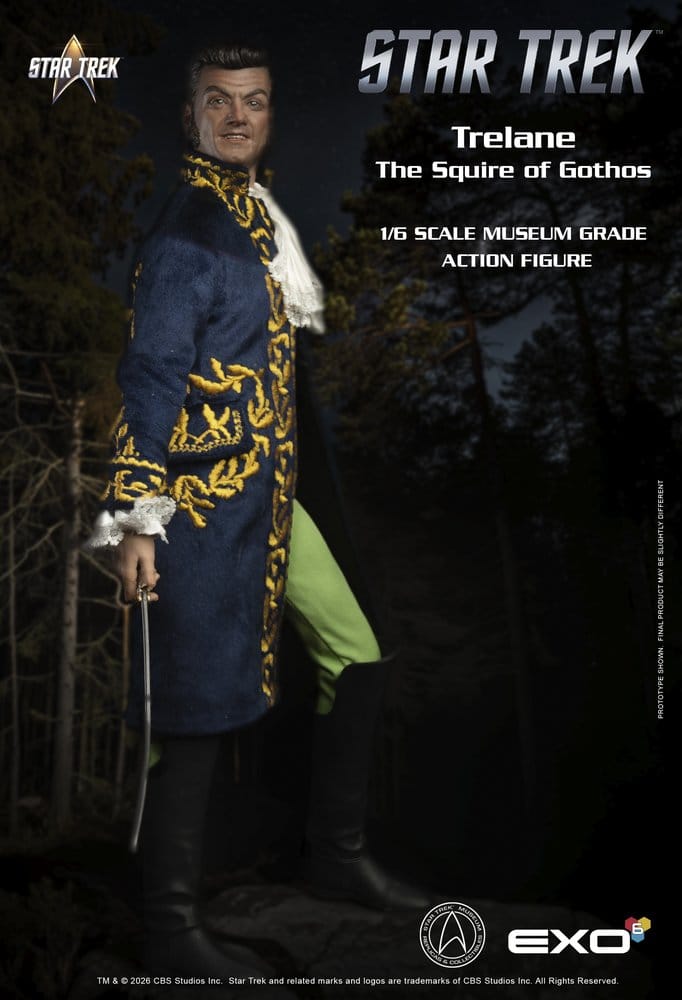 Raumschiff Enterprise Actionfigur 1/6 Trelane, The Squire of Gothos 29 cm Image 11