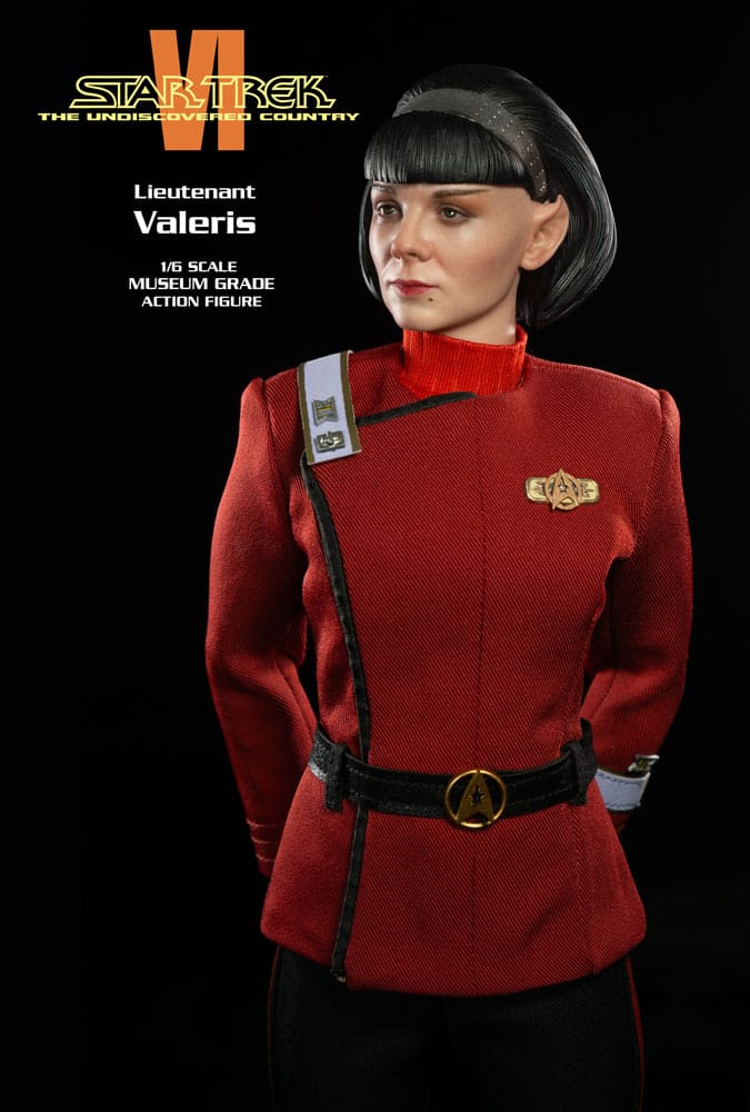 Star Trek VI: Das unentdeckte Land Actionfigur 1/6 Lieutenant Valeris 28 cm Image 5