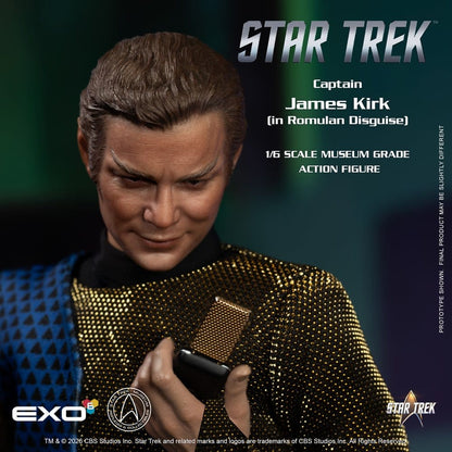 Raumschiff Enterprise Actionfigur 1/6 Captain James T. Kirk (Romulan Disguise) 29 cm Image 3