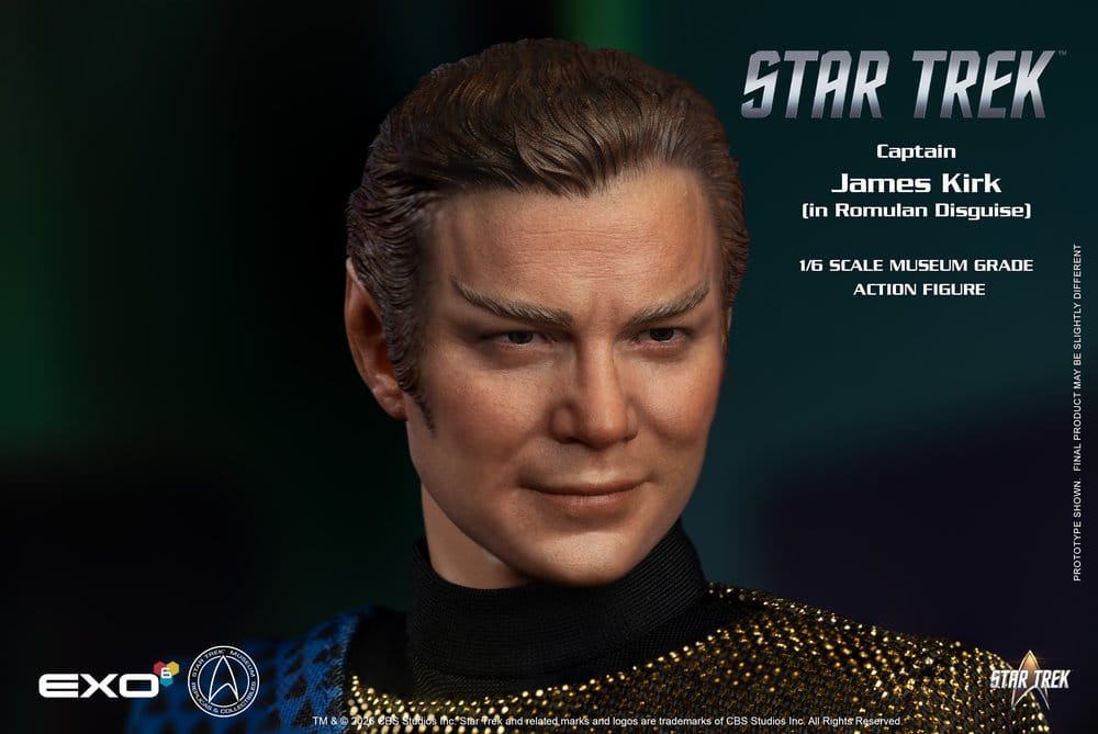 Raumschiff Enterprise Actionfigur 1/6 Captain James T. Kirk (Romulan Disguise) 29 cm Image 5