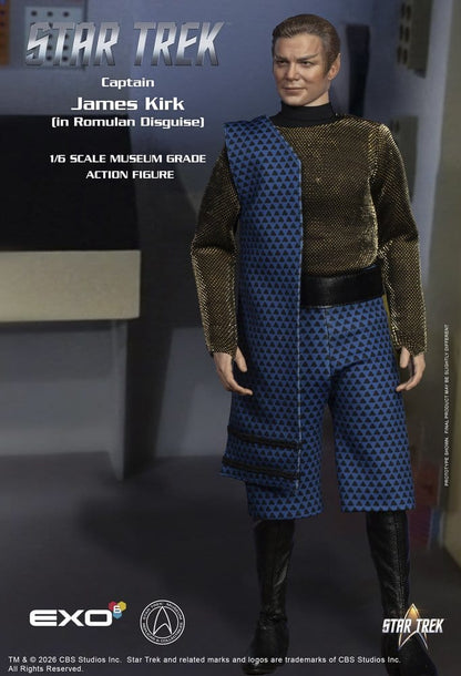 Raumschiff Enterprise Actionfigur 1/6 Captain James T. Kirk (Romulan Disguise) 29 cm Image 6