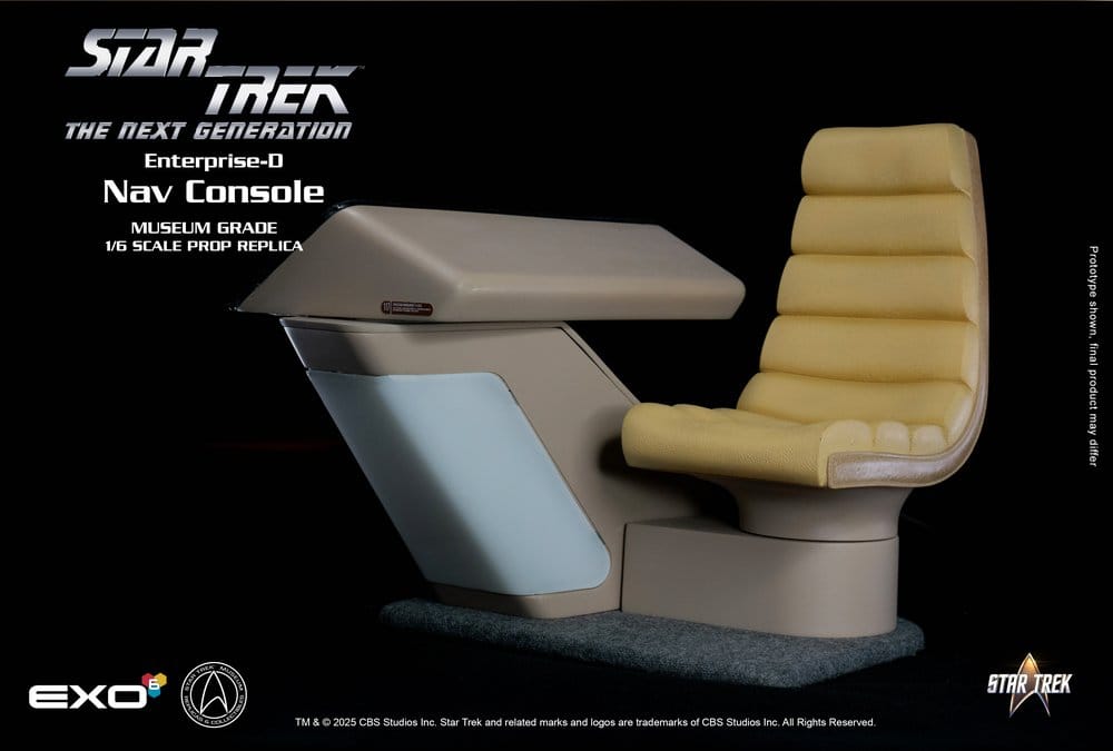 Star Trek: The Next Generation Replik 1/6 Enterprise-D Bridge Consoles Set Image 6