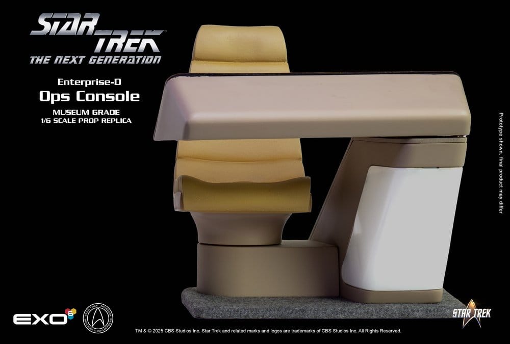 Star Trek: The Next Generation Replik 1/6 Enterprise-D Bridge Consoles Set Image 12