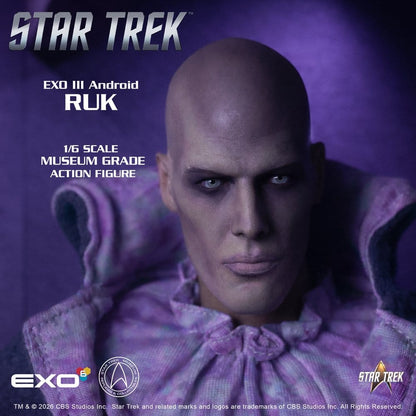 Star Trek: Raumschiff Enterprise Actionfigur 1/6 Ruk EXO III Android 33 cm Image 2