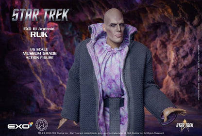 Star Trek: Raumschiff Enterprise Actionfigur 1/6 Ruk EXO III Android 33 cm Image 4