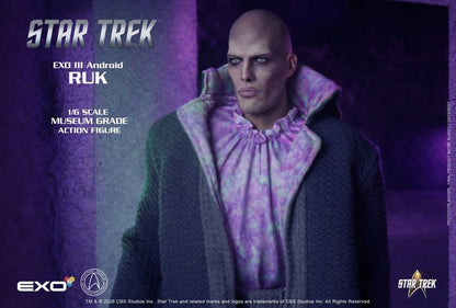 Star Trek: Raumschiff Enterprise Actionfigur 1/6 Ruk EXO III Android 33 cm Image 6