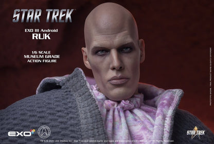 Star Trek: Raumschiff Enterprise Actionfigur 1/6 Ruk EXO III Android 33 cm Image 8