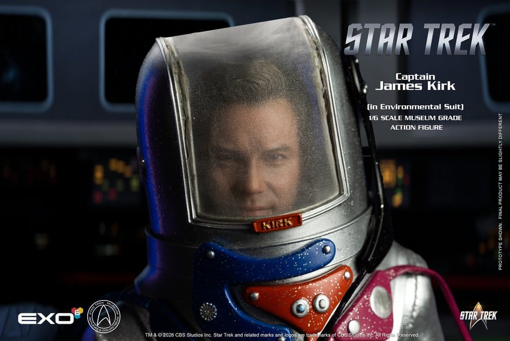 Star Trek: Die Original-Serie Actionfigur 1/6 Captain James T. Kirk (in Environmental Suit) 29 cm Image 2