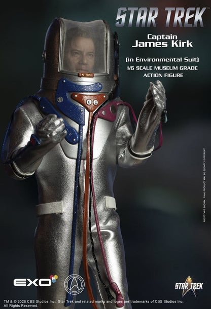 Star Trek: Die Original-Serie Actionfigur 1/6 Captain James T. Kirk (in Environmental Suit) 29 cm Image 7