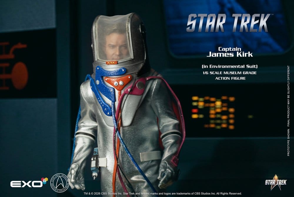 Star Trek: Die Original-Serie Actionfigur 1/6 Captain James T. Kirk (in Environmental Suit) 29 cm Image 8