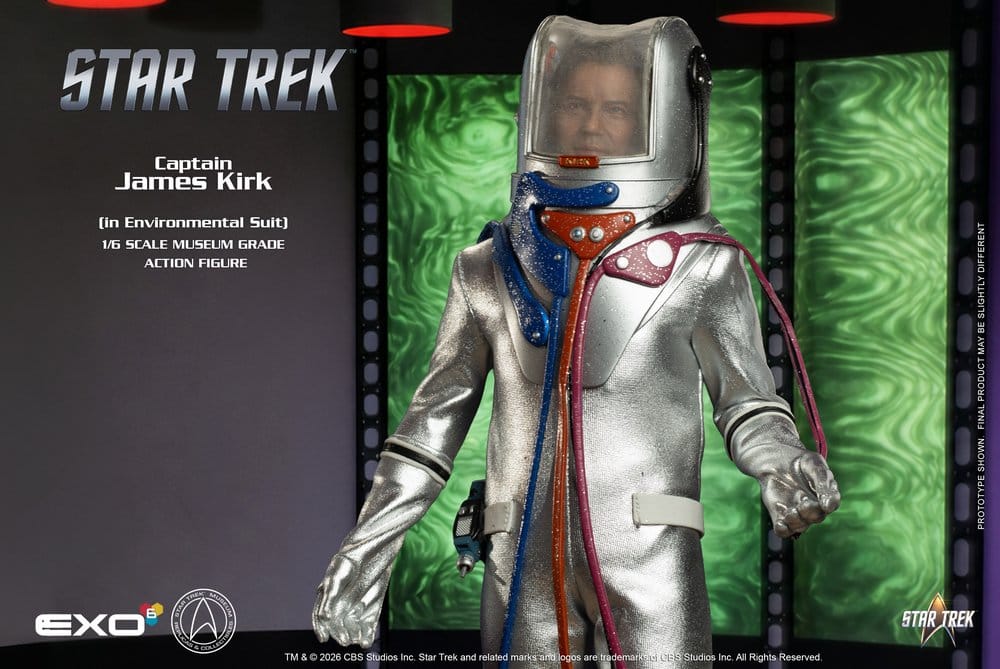 Star Trek: Die Original-Serie Actionfigur 1/6 Captain James T. Kirk (in Environmental Suit) 29 cm Image 9