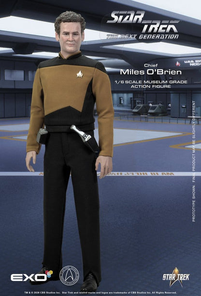Star Trek: Das nächste Jahrhundert Actionfigur 1/6 Chief Miles O'Brien Essential Version 30 cm Image 2