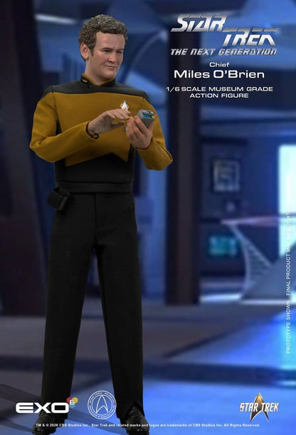 Star Trek: Das nächste Jahrhundert Actionfigur 1/6 Chief Miles O'Brien Essential Version 30 cm Image 4