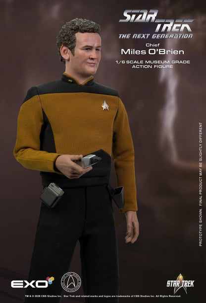 Star Trek: Das nächste Jahrhundert Actionfigur 1/6 Chief Miles O'Brien Essential Version 30 cm Image 5