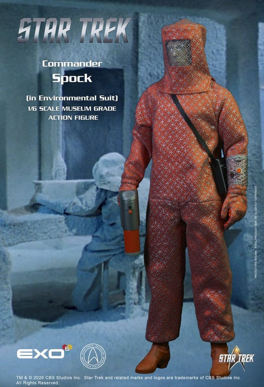 Raumschiff Enterprise Actionfigur 1/6 Spock (im Schutzanzug) 30 cm Image 2