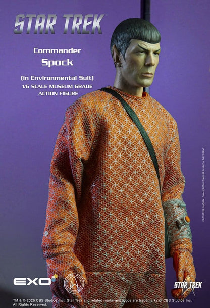 Raumschiff Enterprise Actionfigur 1/6 Spock (im Schutzanzug) 30 cm Image 6