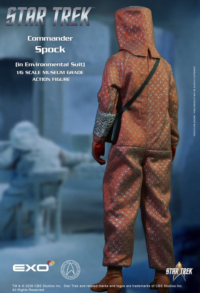 Raumschiff Enterprise Actionfigur 1/6 Spock (im Schutzanzug) 30 cm Image 9